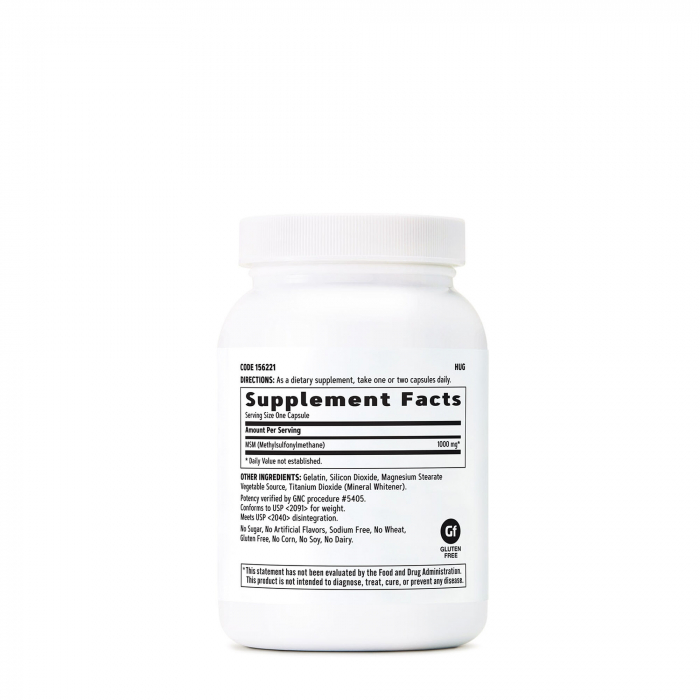 Gnc Msm 1000 Mg, 90 Cps [2]