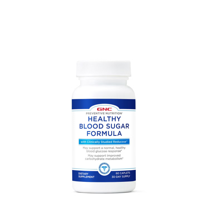 Gnc Preventive Nutrition Blood Sugar Formula Cu Reducose Pentru Reglarea Zaharului Din Sange, 60 Tb [1]
