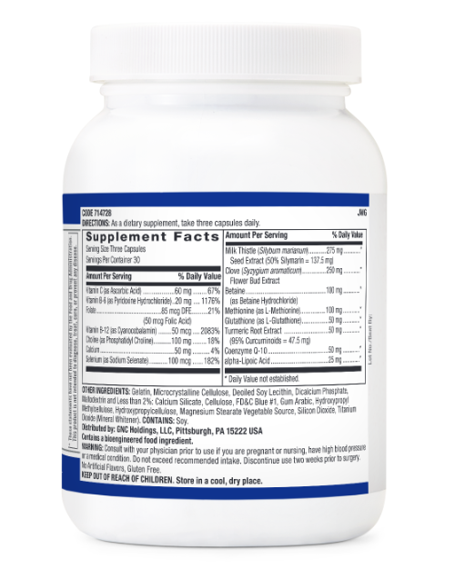 Gnc Preventive Nutrition Liver Health, Formula Pentru Sanatatea Ficatului, 90 Cps [2]