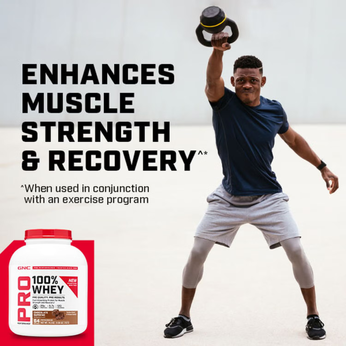 Gnc Pro Performance 100% Whey, Proteina Din Zer Cu Aroma De Biscuiti Si Frisca, Testata Antidoping, 2201 G [5]