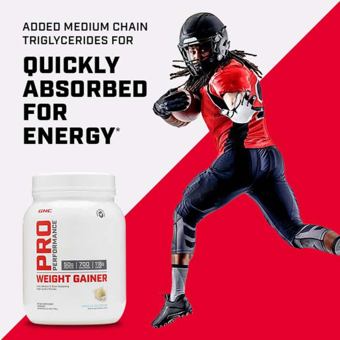 Gnc Pro Performance Weight Gainer, Formula Proteica Pentru Crestere In Greutate, Cu Aroma De Capsuni, Testata Antidoping, 1098 G [8]