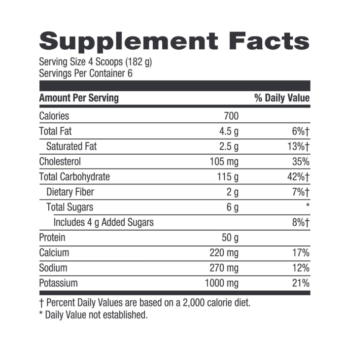 Gnc Pro Performance Weight Gainer, Formula Proteica Pentru Crestere In Greutate, Cu Aroma De Ciocolata, Testata Antidoping, 1134 G [5]
