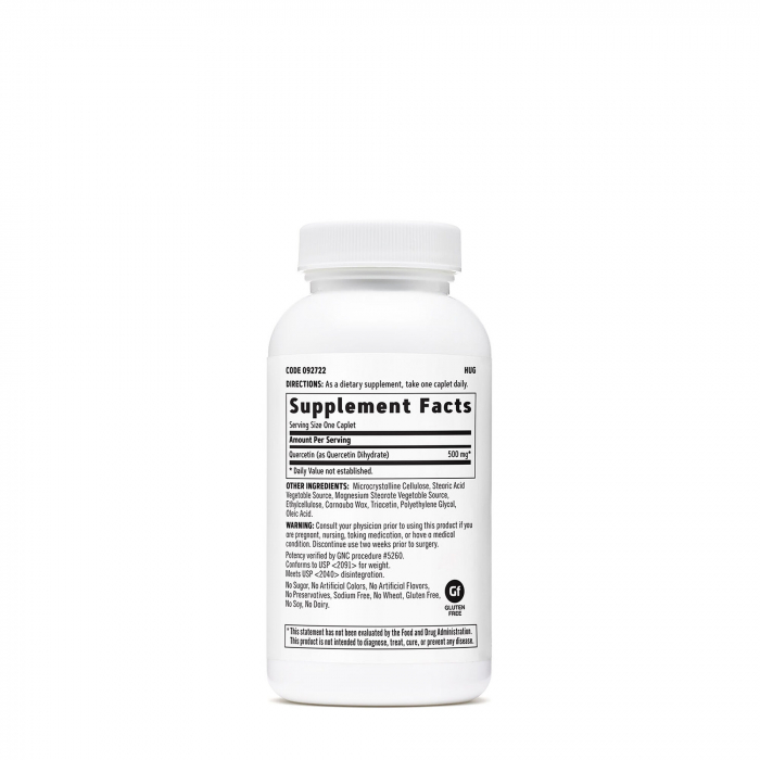 Gnc Quercetin 500 Mg, Quercetina, 60 Tb [2]