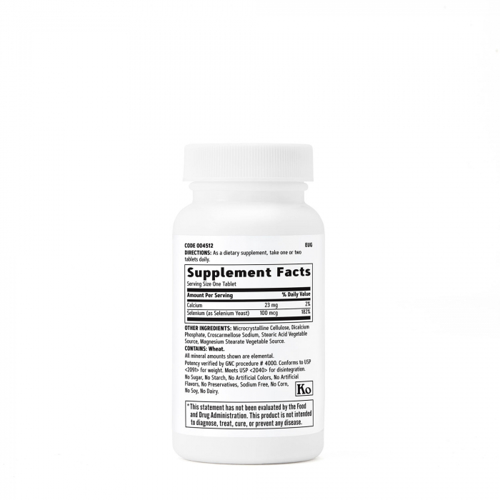 Gnc Selenium 100 Mcg , Seleniu, 100 Tb [2]