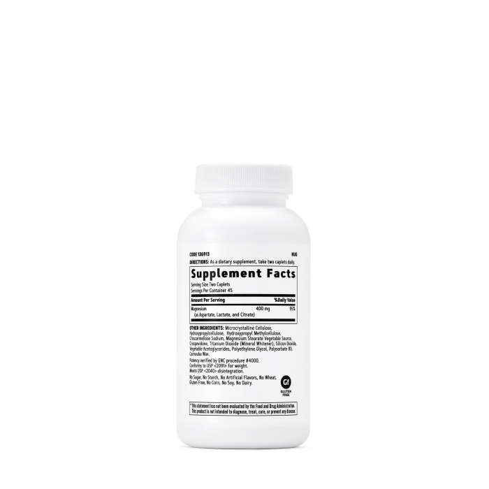 Gnc Super Magnesium 400 Mg, Magneziu, 90 Tb [2]