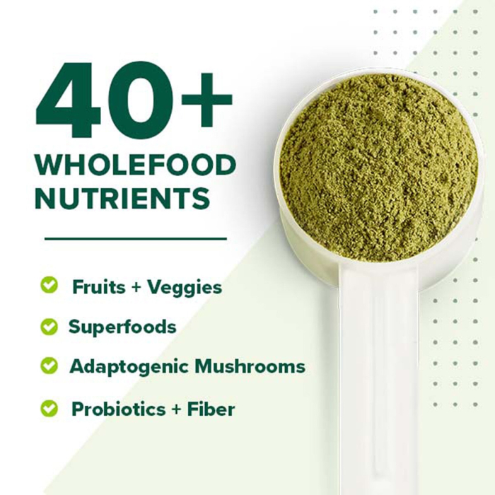 Gnc Superfoods Vital Greens Daily Superfoods Powder, Pudra Cu Super Alimente Verzi Cu Aroma De Fructe De Padure, 424.8 G [4]