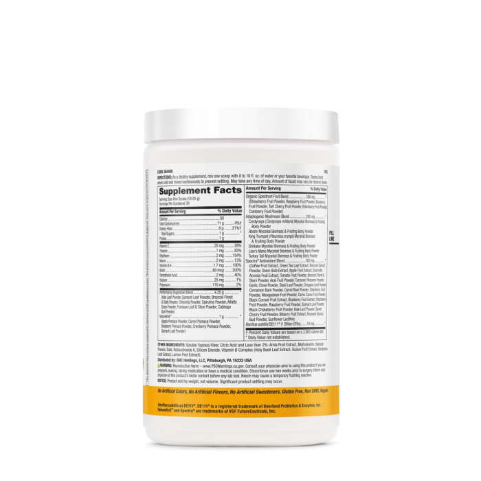 Gnc Superfoods Vital Greens Daily Superfoods Powder, Pudra Cu Super Alimente Verzi Cu Aroma De Mango, 421.5 G [2]