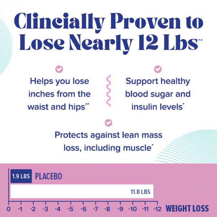 Gnc Total Lean Glucatrim Proven Weight Loss + Blood Glucose Support, Formula Avansata Pentru Slabit, 120 Cps [5]