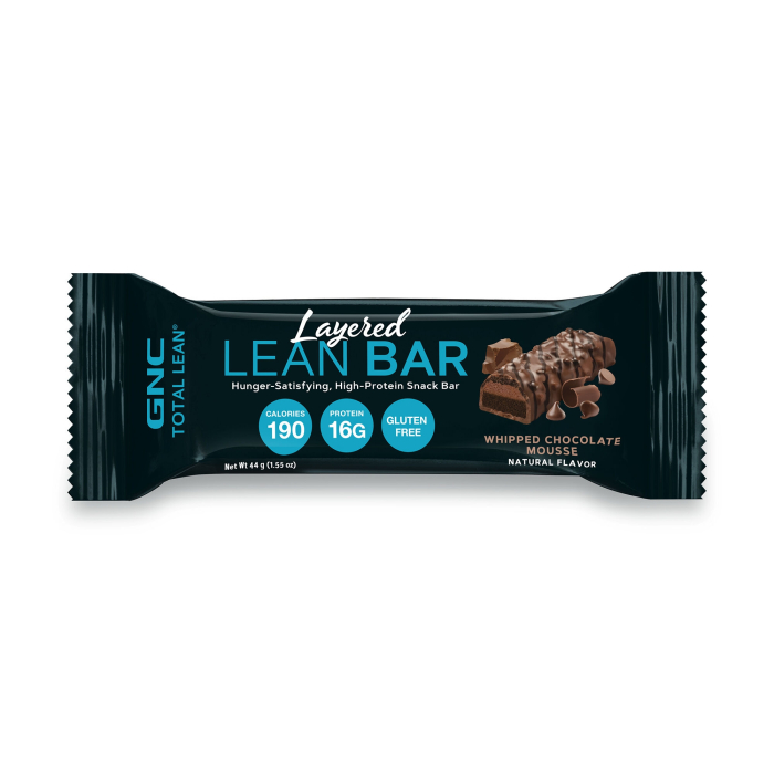 Gnc Total Lean Layered Lean Bar, Baton Proteic Cu Aroma De Mousse De Ciocolata, 44g [3]