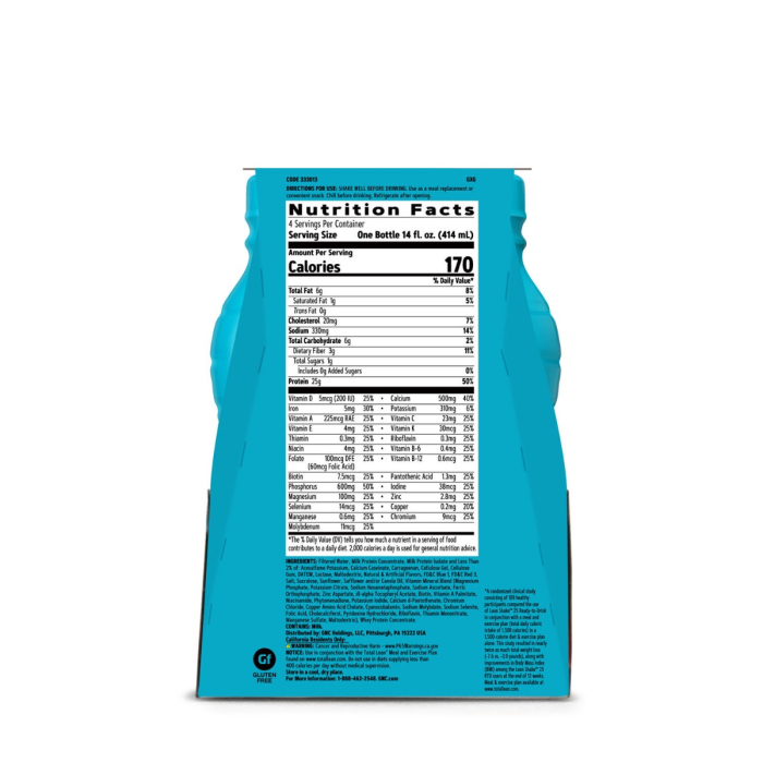 Gnc Total Lean Lean Shake 25 Cu Aroma De Capsuni Si Frisca, 414 Ml [5]