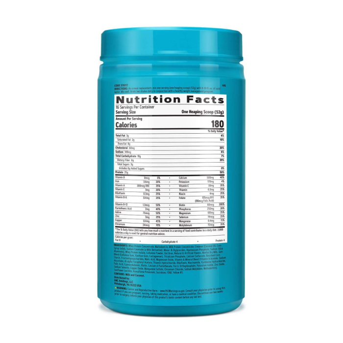 Gnc Total Lean Lean Shake 25, Shake Proteic, Cu Aroma De Banana, 832 G    [2]