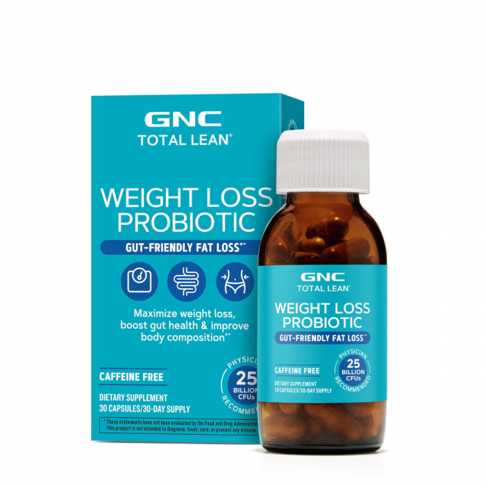 Gnc Total Lean Weight Loss Probiotic, Probiotic Lab4 Studiat Clinic, 25 Miliarde Ufc Culturi Vii Pentru Controlul Greutatii, 30 Cps [2]