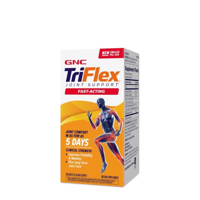 Gnc Triflex Fast-acting, Apresflex Studiat Clinic , Formula Premium Pentru Sanatatea Articulatiilor, 120 Tb [1]