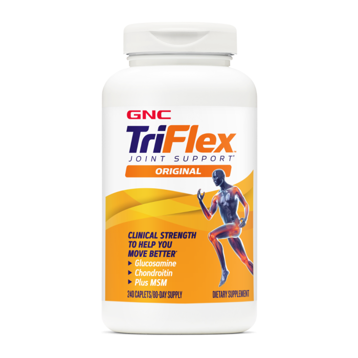 Gnc Triflex, Glucozamina, Msm Si Condroitina Pentru Articulatii Sanatoase, 240 Tb [2]