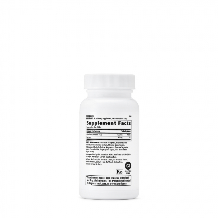 Gnc Vitamin B-2 100 Mg, 100 Tb [2]