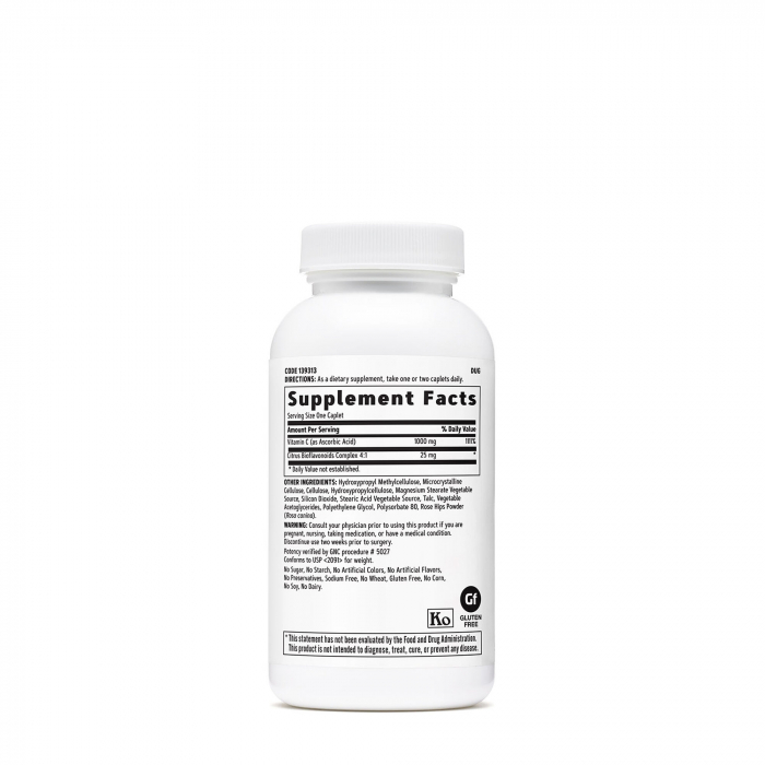 Gnc Vitamina C 1000 Mg Cu Bioflavonoide Si Eliberare Prelungita, 90 Tb [2]
