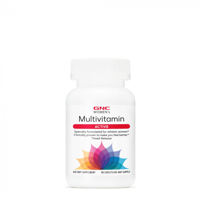 Gnc Women's Multivitamin Active, Complex De Multivitamine Pentru Femei, 90 Tb [2]