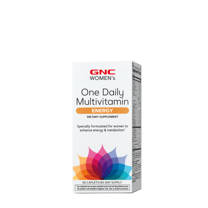 Gnc Women`s One Daily Multivitamin Energy, Formula Energizanta De Multivitamine Pentru Femei, 60 Tb [2]