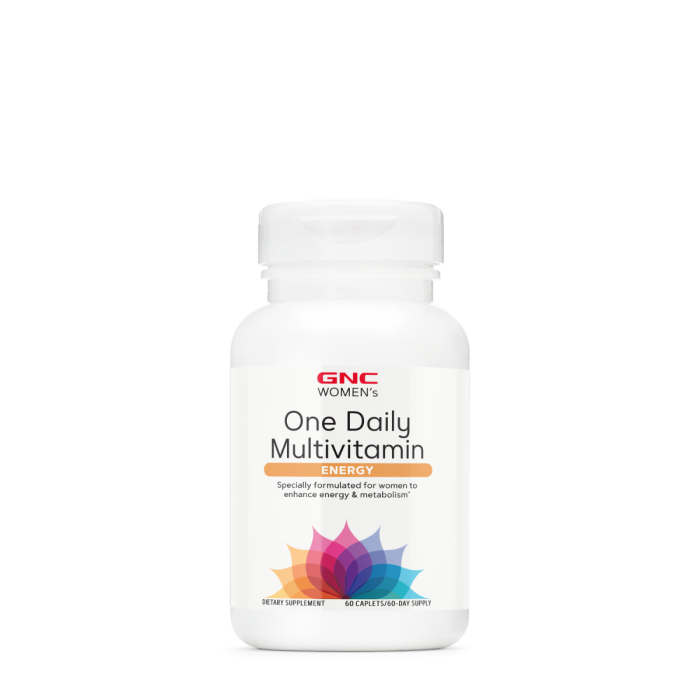 Gnc Women`s One Daily Multivitamin Energy, Formula Energizanta De Multivitamine Pentru Femei, 60 Tb [1]