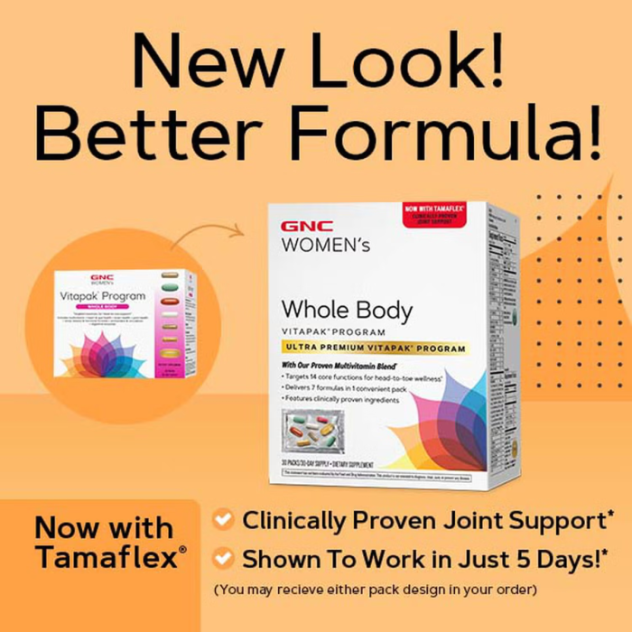  Gnc Womenâ€™s â€“ Whole Body Vitapak Program, Complex De Multivitamine Pentru Femei, Pentru Intregul Organism, 30 Pachetele [4]