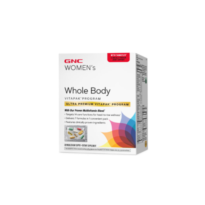  Gnc Womenâ€™s â€“ Whole Body Vitapak Program, Complex De Multivitamine Pentru Femei, Pentru Intregul Organism, 30 Pachetele [1]