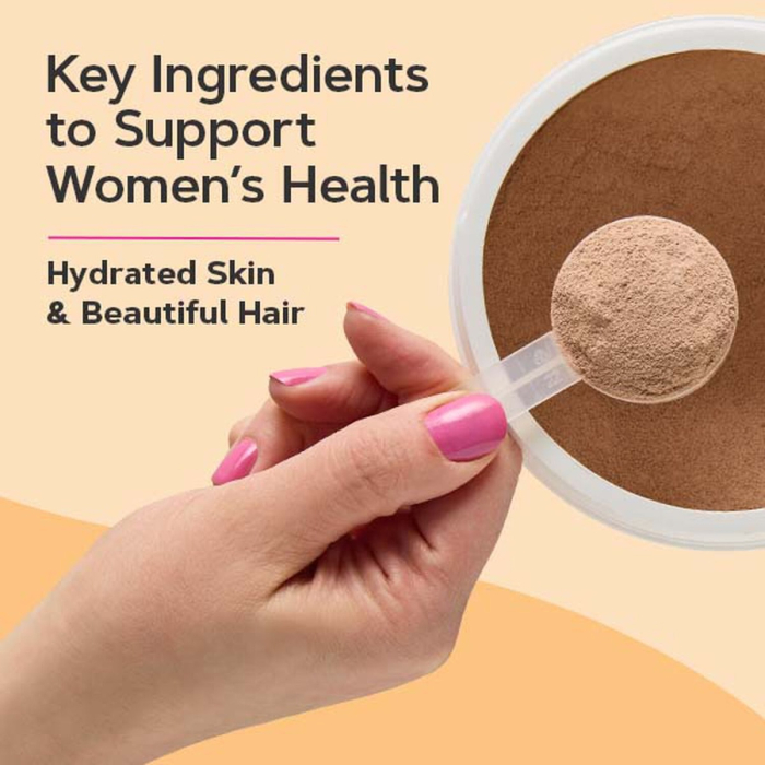 Gnc Womenâ€™s Multi Powder, Pudra Cu Multivitamine, Proteina Si Verdeturi Pentru Femei Cu Aroma De Ciocolata, 543 G [6]