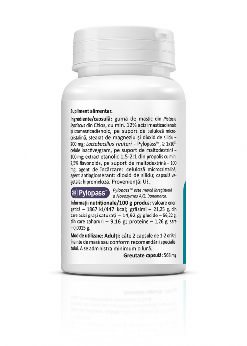 HelicoBiotic(Formula avansata, recomandata in infectia cu Helicobacter pylori) * 30 cps [2]