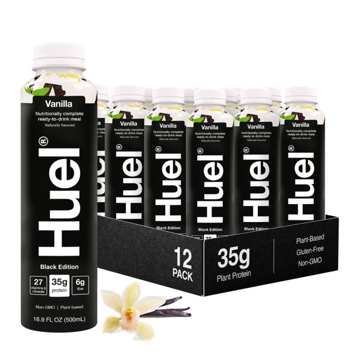 Huel Rtd High-protein Meal â€“ Vanilla Flavor , Shake Proteic Vegan Cu Aroma De Vanilie, 500 Ml [2]