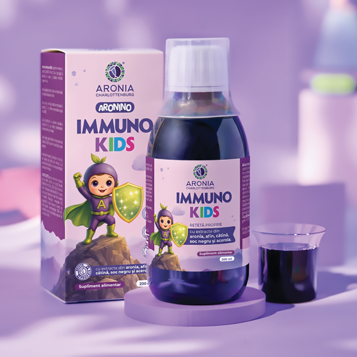 Immuno Kids 200ml - o formula unica din 5 superfructe minune pentru sustinerea imunitatii celor mici [2]