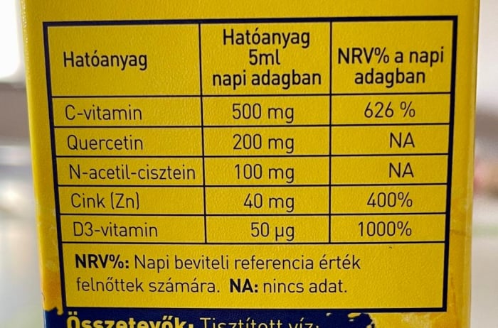 ImmunPro Emulsie LIPOSOMALA (vitamina C, quercetina, zinc si vitamina D ), Hymato – 150ml [2]