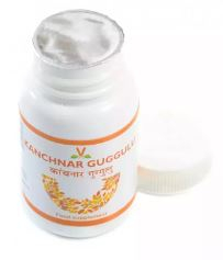 KANCHNAR GUGGULU - ganglioni limfatici/glanda tiroide/ echilibru hormonal 80past, 500mg [2]