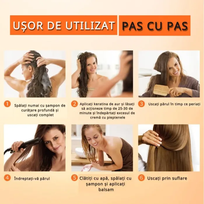 Kit Indreptare Par Karseell cu Maca, Efect Profesional 12 Saptamani, fara formaldehida, par neted si stralucitor [3]