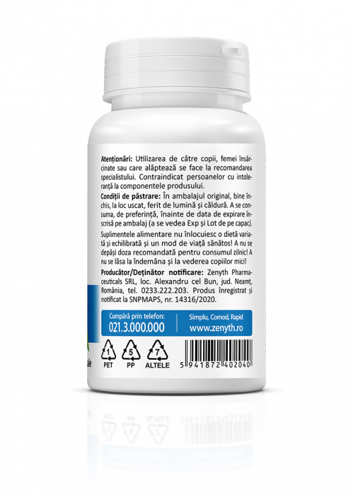 L-THEANINE(Imbunatateste concentrarea, activitatea cerebrala si reduce stresul) * 30cps [3]