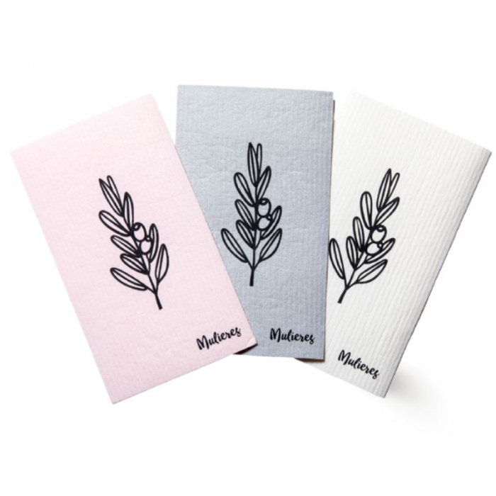 Lavete absorbante biodegradabile (3 buc), Mulieres [1]