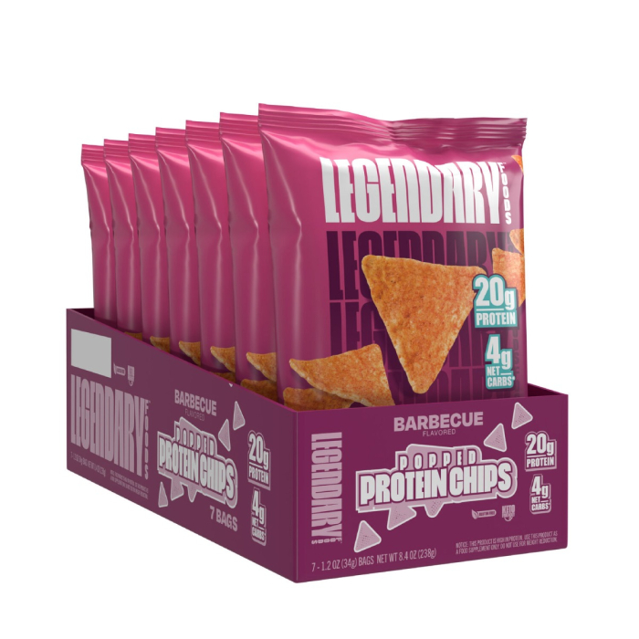 Legendary Foods Popped Protein Chips - Barbecue Flavor, 34 G [2]