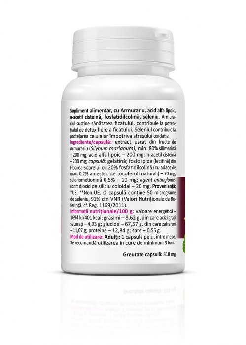 LiverHelp Forte (hepatita, ficat gras sau obosit, ciroza) [2]