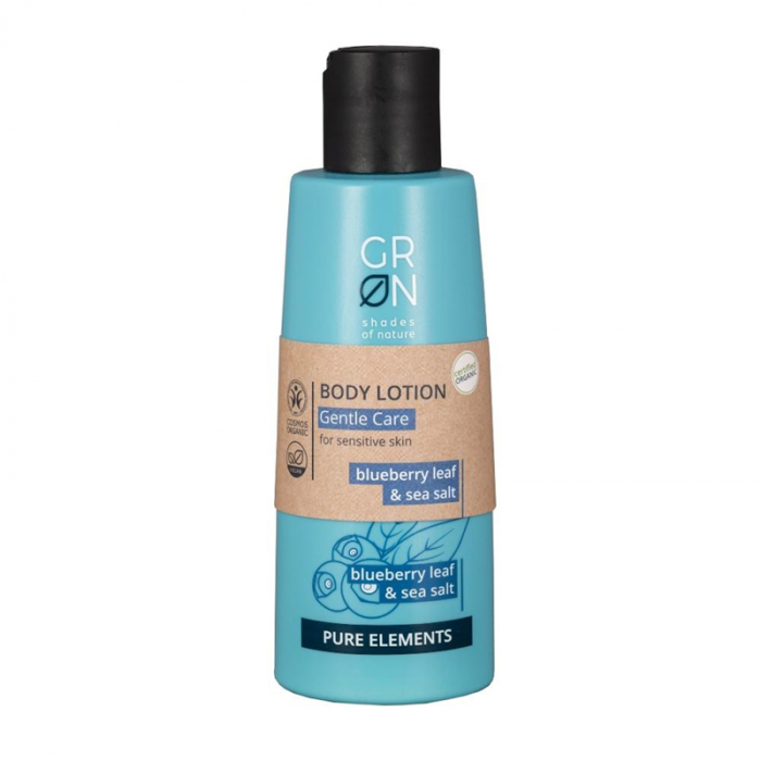 Lotiune de corp sensitive Bio Organica Pure Elements cu sare de mare si frunze de afin (200ml), GRN Shades of Nature [2]