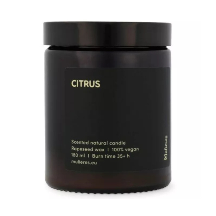 Lumanare naturala Citrus (180ml), Mulieres [1]