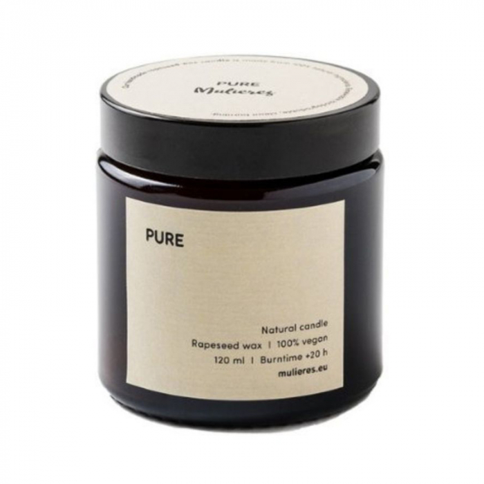 Lumanare naturala fara miros (120ml), Mulieres [1]