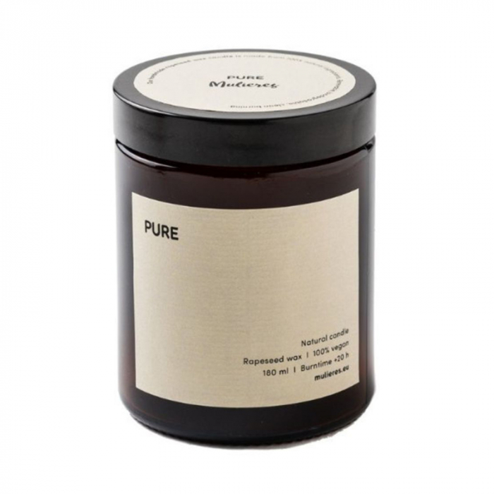 Lumanare naturala fara miros (180ml), Mulieres [1]