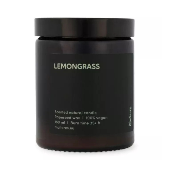 Lumanare naturala Lemongrass (180ml), Mulieres [1]