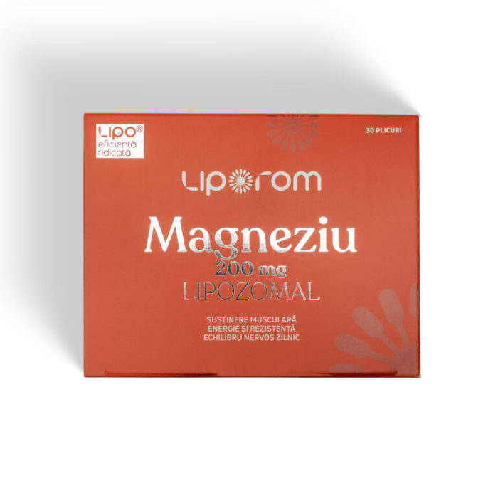 MAGNEZIU LIPOZOMAL, 200MG, 30PLICURI [4]