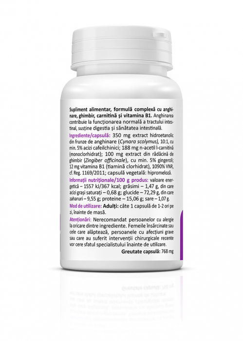 Motility Help ( digestie si motilitate intestinala) * 30 cps [2]
