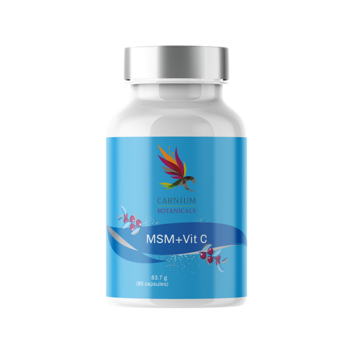 MSM + Vitamina C , 90 caps [1]