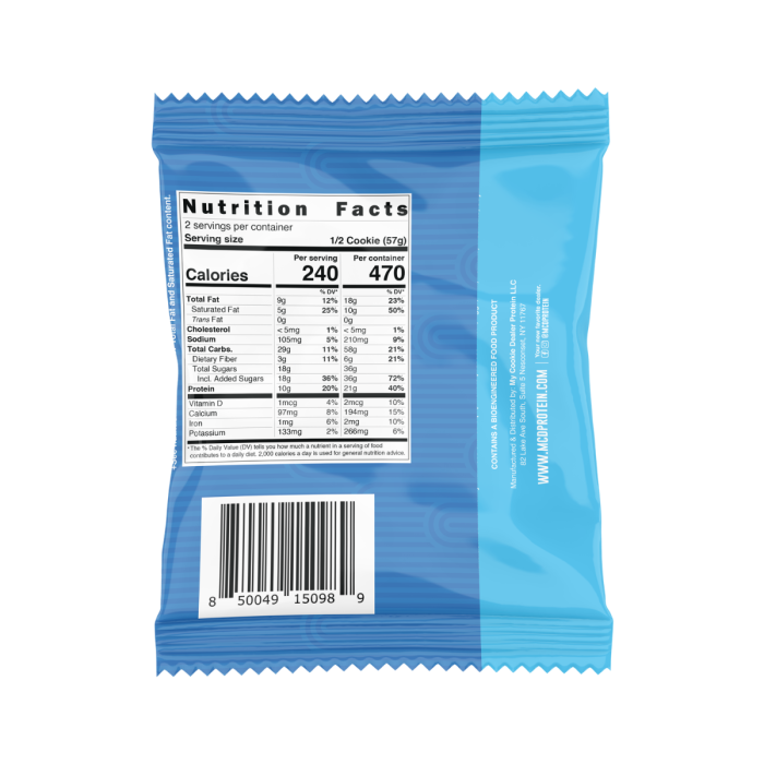 My Cookie Dealer Protein Cookie - Chocolate Chip, Biscuit Proteic Cu Aroma De Ciocolata, 114 G [2]
