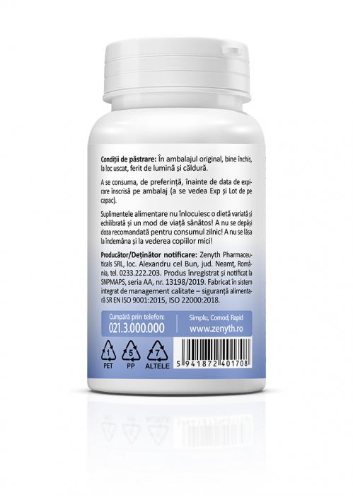 Myo-Inositol + Seleniu(functionarea normala a glandei tiroide si echilibru hormonal) * 30 cps [2]