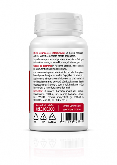 N-ACETYL L-CARNITINE (pentru protectia inimii si a creierului. Util in curele de slabire . Creste rezistenta la efort)60CPS [3]