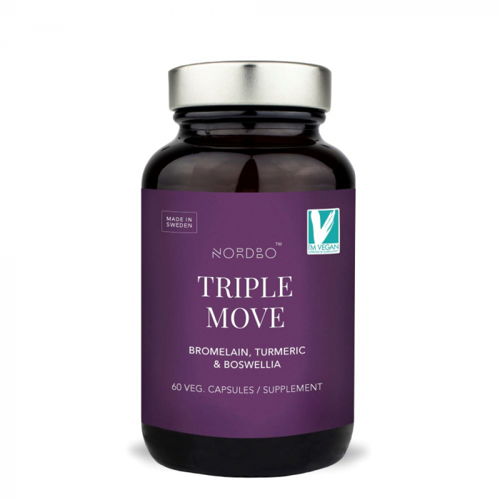 NORDBO Triple Move – Sanatatea Articulatiilor – Vegan - 60 capsule [2]