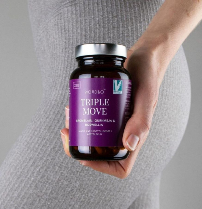 NORDBO Triple Move – Sanatatea Articulatiilor – Vegan - 60 capsule [1]