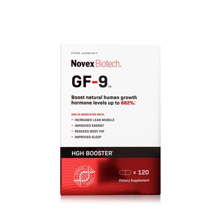 Novex Biotech Gf-9human Growth Hormone, Formula Pentru Stimularea Hormonului De Crestere , 120 Cps [1]